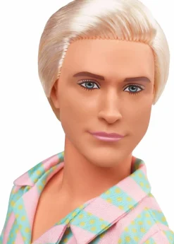 Barbie (2023) - Perfect Day Ken Wearing Pastel Striped Beach Matching Set Doll