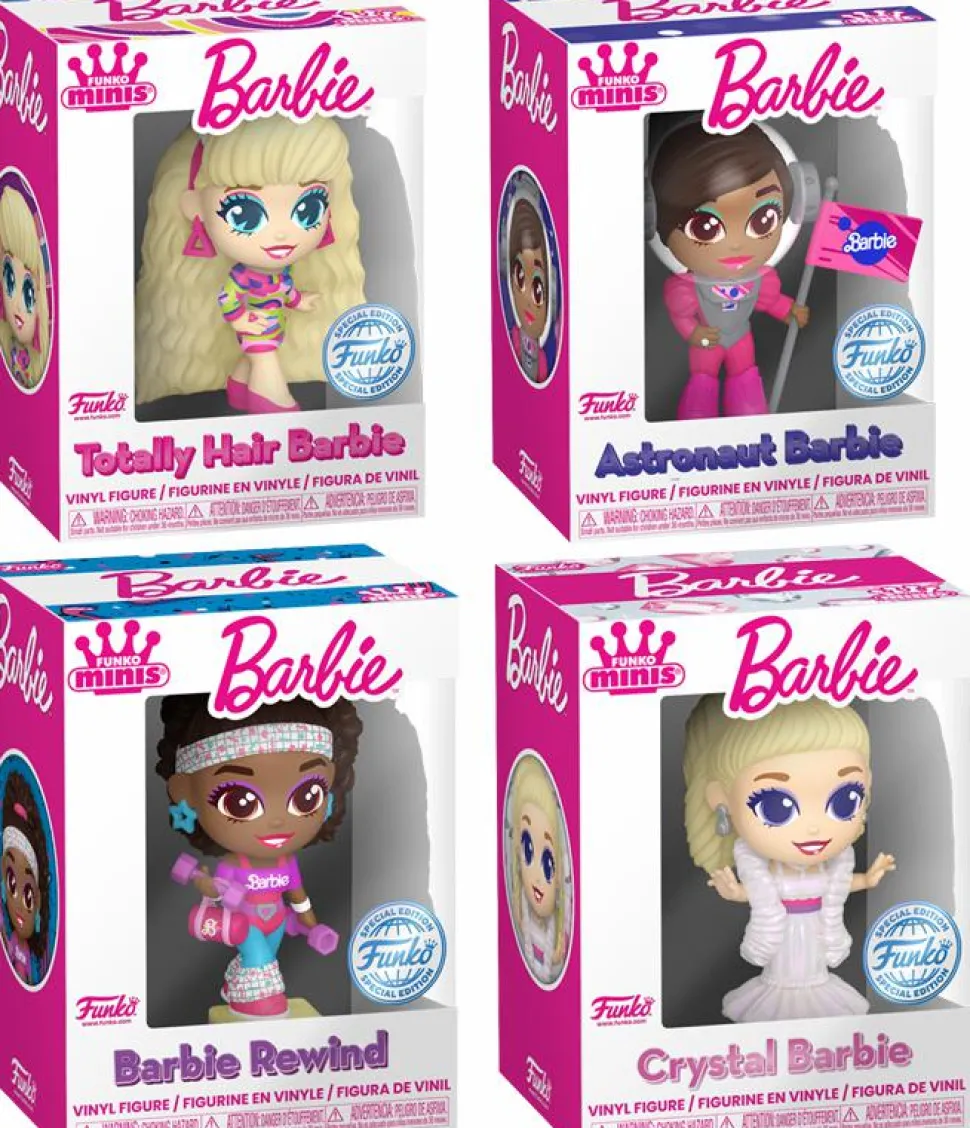 Barbie - 3" Scale Mini Vinyl Figure (Mystery Single Unit)