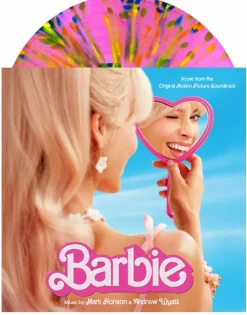 Barbie (2023) - Score From The Original Motion Picture Soundtrack by Mark Ronson and Andrew Wyatt LP Vinyl Record (Weird Barbie Splatter Vinyl)