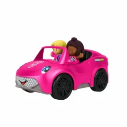 Barbie - Barbie Convertible Fisher-Price Little People Vehicle Playset