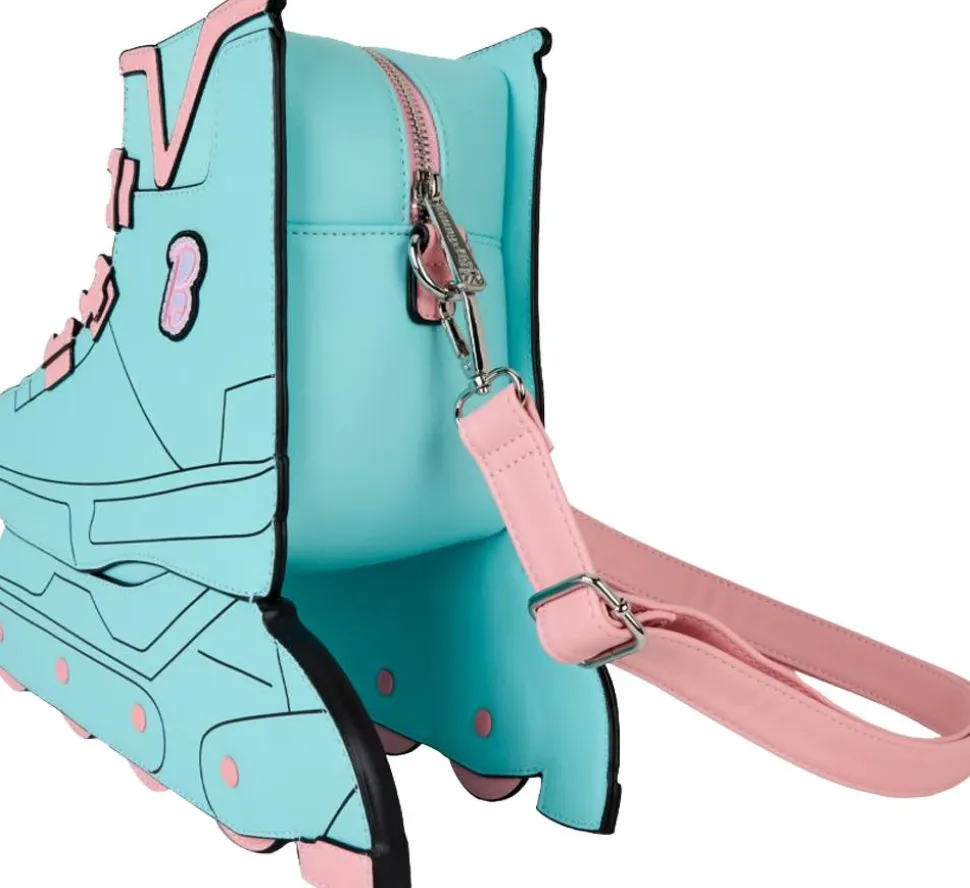 Barbie - Classic Figural Skate 9" Faux Leather Crossbody Bag