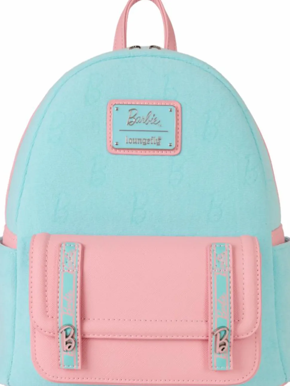 Barbie - Classic Terry Cloth 10" Faux Leather Mini Backpack