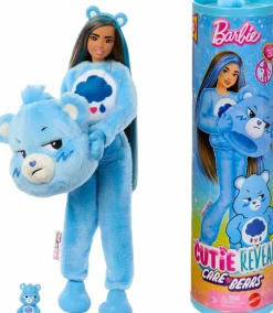 Barbie - Cutie Reveal Care Bears Grumpy Bear Doll (Series 1)