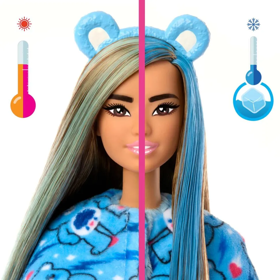Barbie - Cutie Reveal Care Bears Grumpy Bear Doll (Series 1)