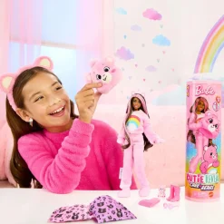 Barbie - Cutie Reveal Care Bears Cheer Bear Doll (Series 1)