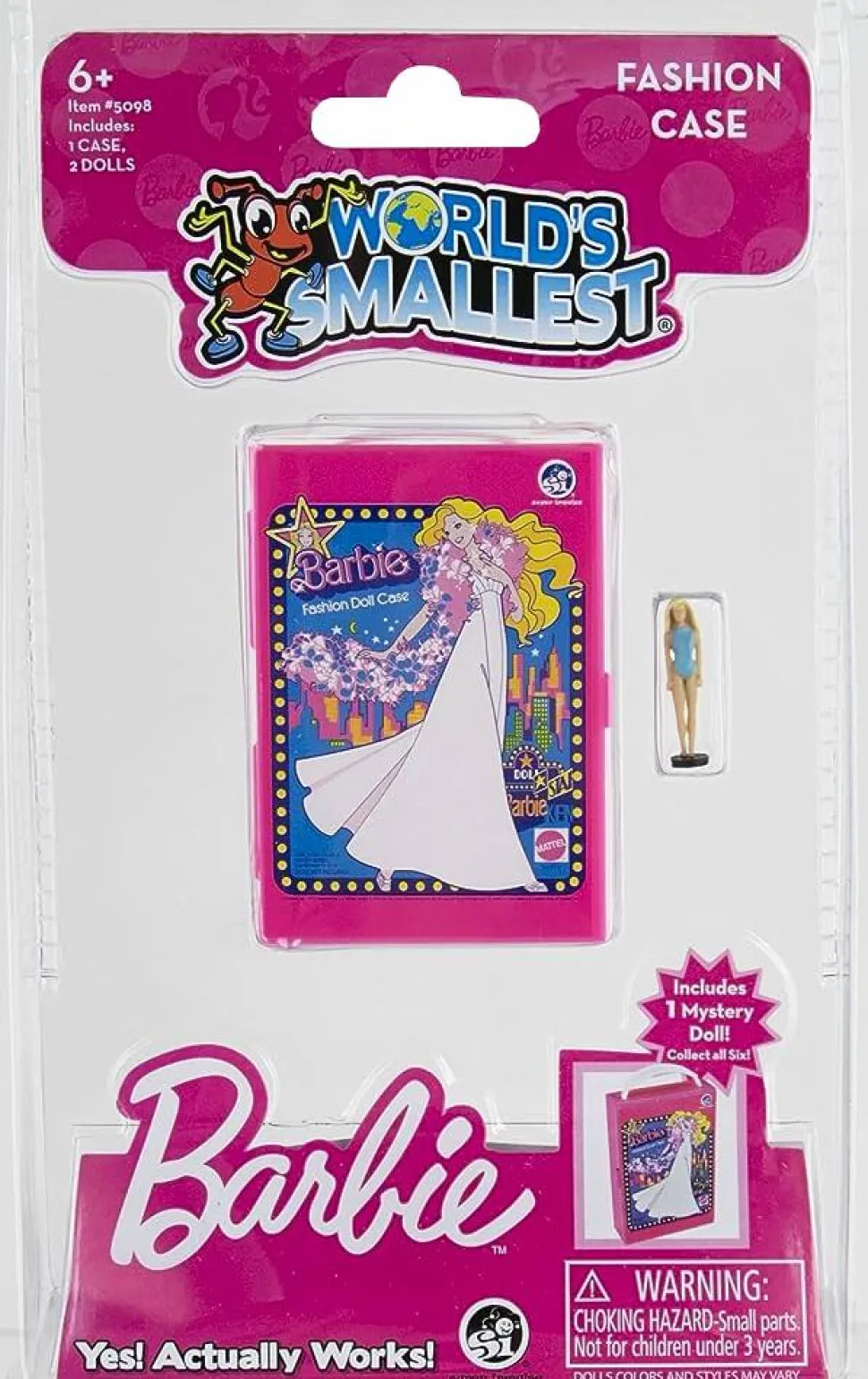 Barbie - Fashion Doll Case World's Smallest Doll Accessory Pack