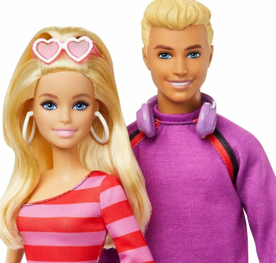 Barbie - Ken & Barbie 65th Anniversary Fashionista 12" Doll 2-Pack