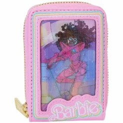 Barbie - 65th Anniversary Doll Box Triple Lenticular 4" Faux Leather Accordion Wallet