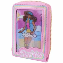 Barbie - 65th Anniversary Doll Box Triple Lenticular 4" Faux Leather Accordion Wallet