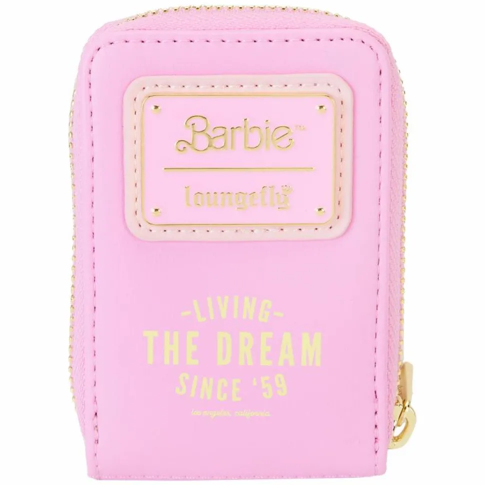 Barbie - 65th Anniversary Doll Box Triple Lenticular 4" Faux Leather Accordion Wallet
