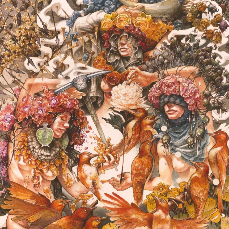 Baroness - Gold & Grey 2xLP Vinyl Record (Red & Blue Coloured Vinyl)