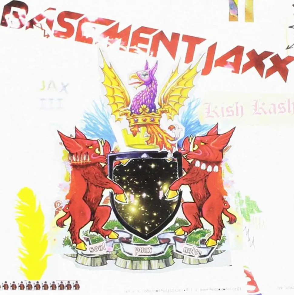 Basement Jaxx - Kish Kash 2xLP Vinyl Record (Red & White Coloured Vinyl)
