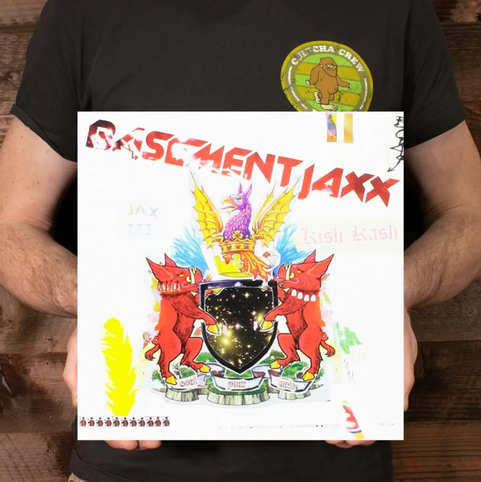 Basement Jaxx - Kish Kash 2xLP Vinyl Record (Red & White Coloured Vinyl)
