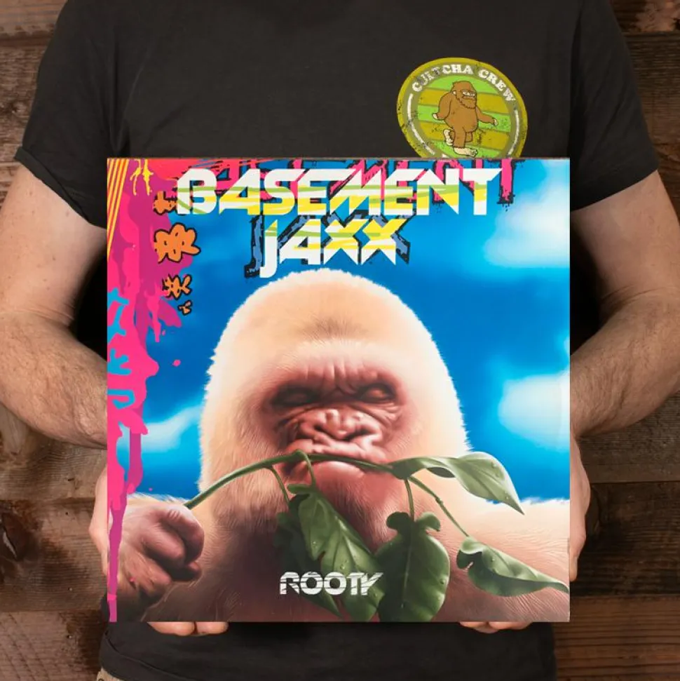 Basement Jaxx - Rooty 2xLP Vinyl Record (Pink & Blue Coloured Vinyl)
