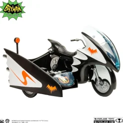 Batman (1966) - Batcycle with Sidecar DC Retro 6” Scale Action Figure Vehicle