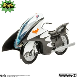 Batman (1966) - Batcycle with Sidecar DC Retro 6” Scale Action Figure Vehicle