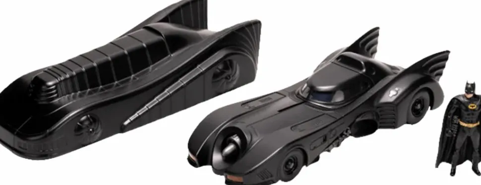 Batman (1989) - Batman & Armored Batmobile Next Level Collector 1/24th Scale Die-Cast Vehicle Replica