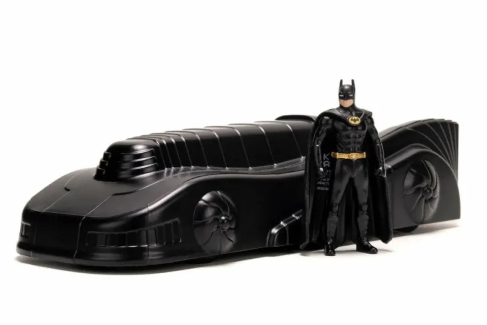 Batman (1989) - Batman & Armored Batmobile Next Level Collector 1/24th Scale Die-Cast Vehicle Replica