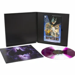 Batman (1989) - Batman '89 Graphic Novel & Original Motion Picture Score by Danny Elfman LP Vinyl Record Box Set (Batwing Coloured Vinyl)