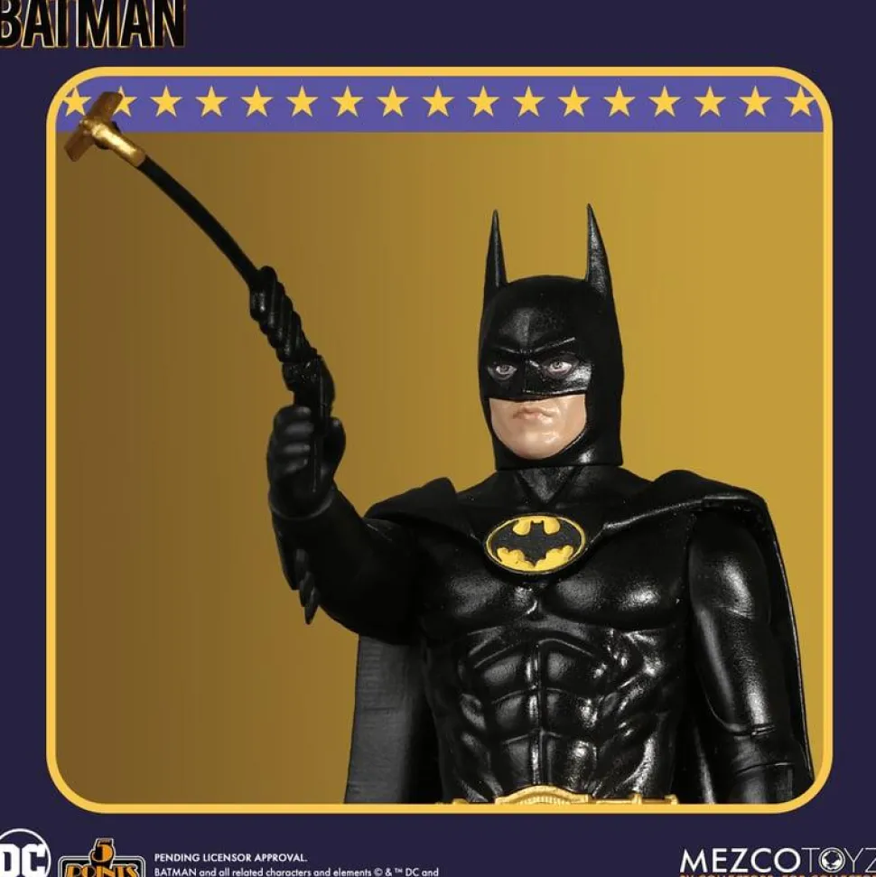 Batman (1989) - Batman 5 Points 3.75" Scale Action Figure