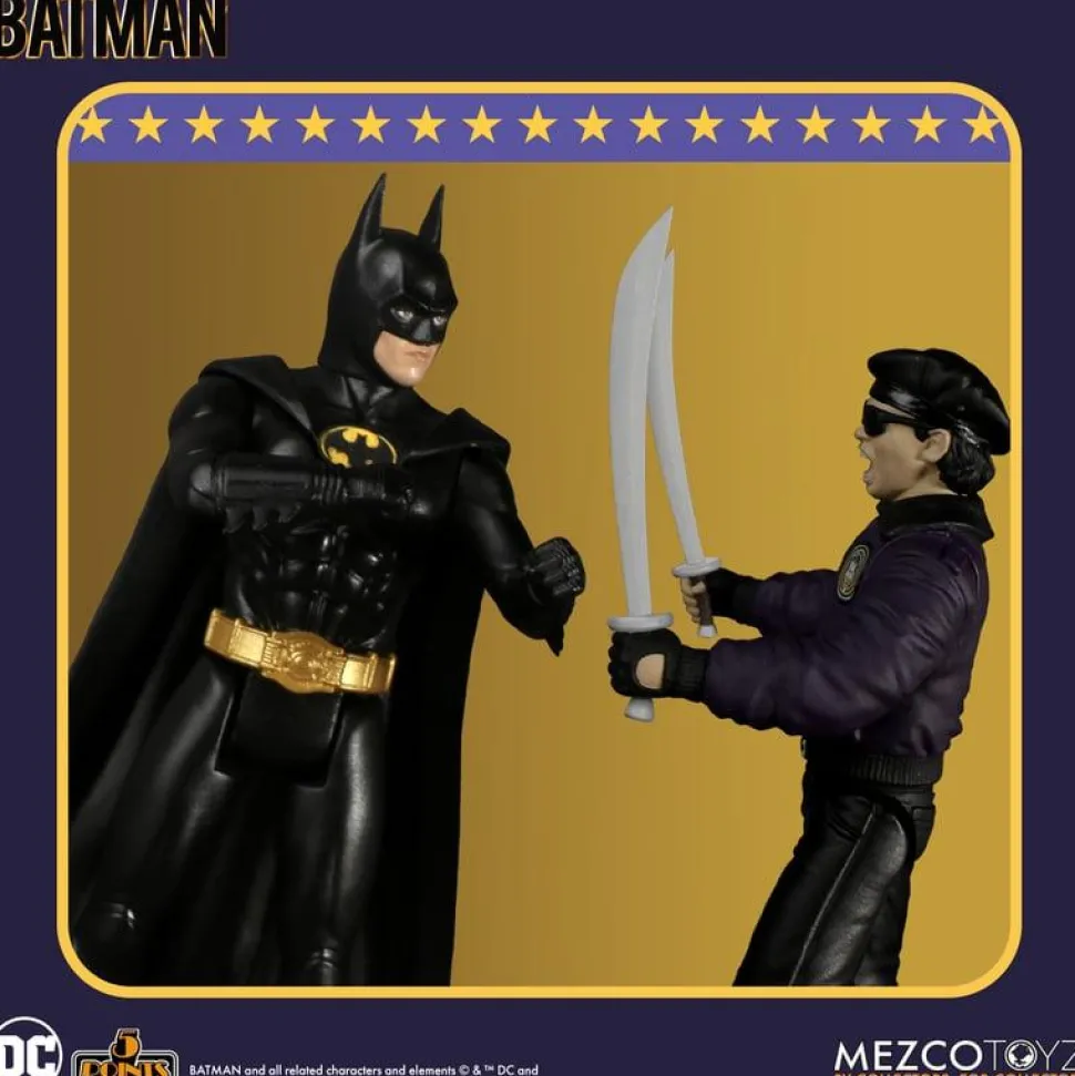 Batman (1989) - Batman 5 Points 3.75" Scale Action Figure