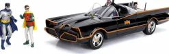 Batman (1966) - Batman and Robin with Batmobile 1/18th Scale Hollywood Rides Die-Cast Vehicle Replica