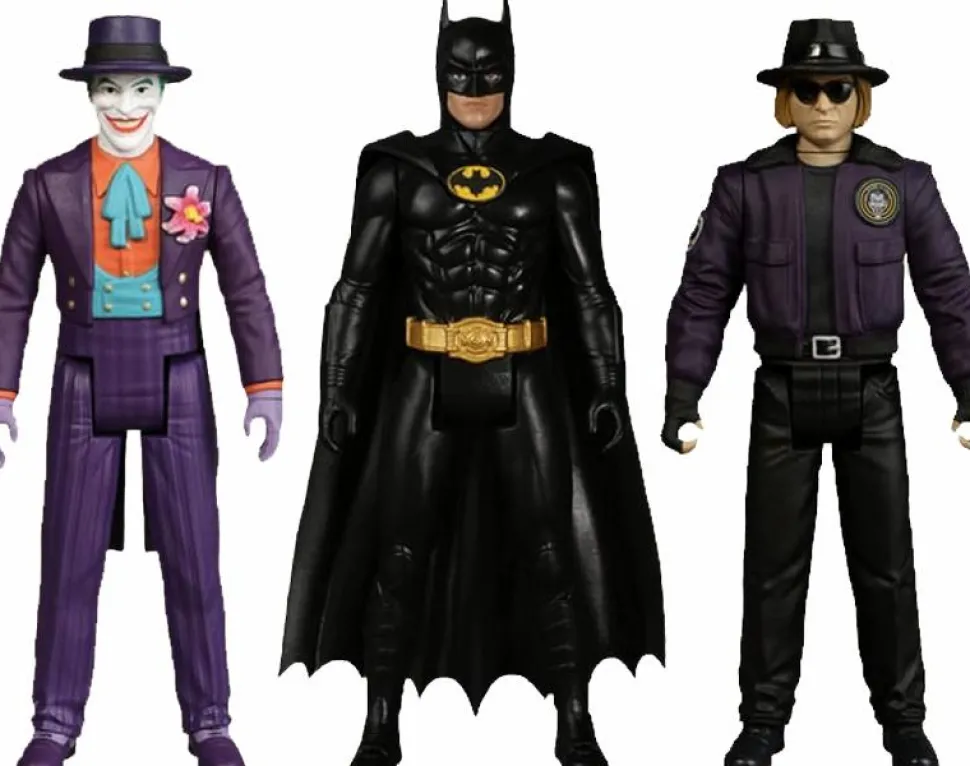 Batman (1989) - Batman, Joker & Goon 5 Points 3.75" Scale Action Figure Bundle (Set of 3)