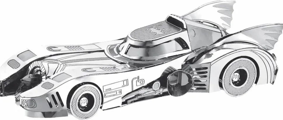 Batman - 1989 Batmobile 10” Metal Model Kit