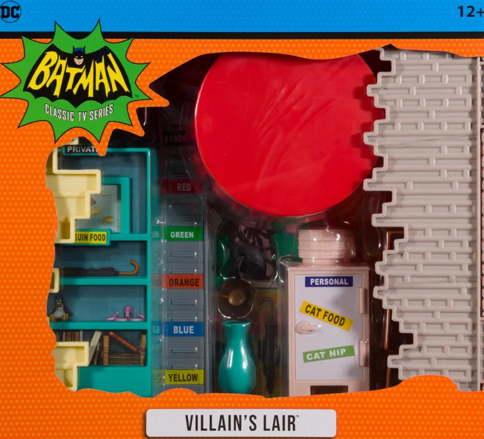 Batman (1966) - Villain’s Lair DC Retro 6” Scale Action Figure Playset