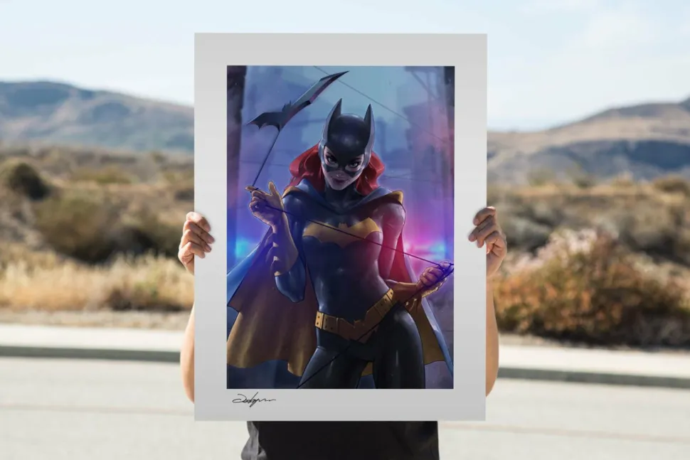 Batman - Batgirl Fine Art Print by Jeehyung Lee