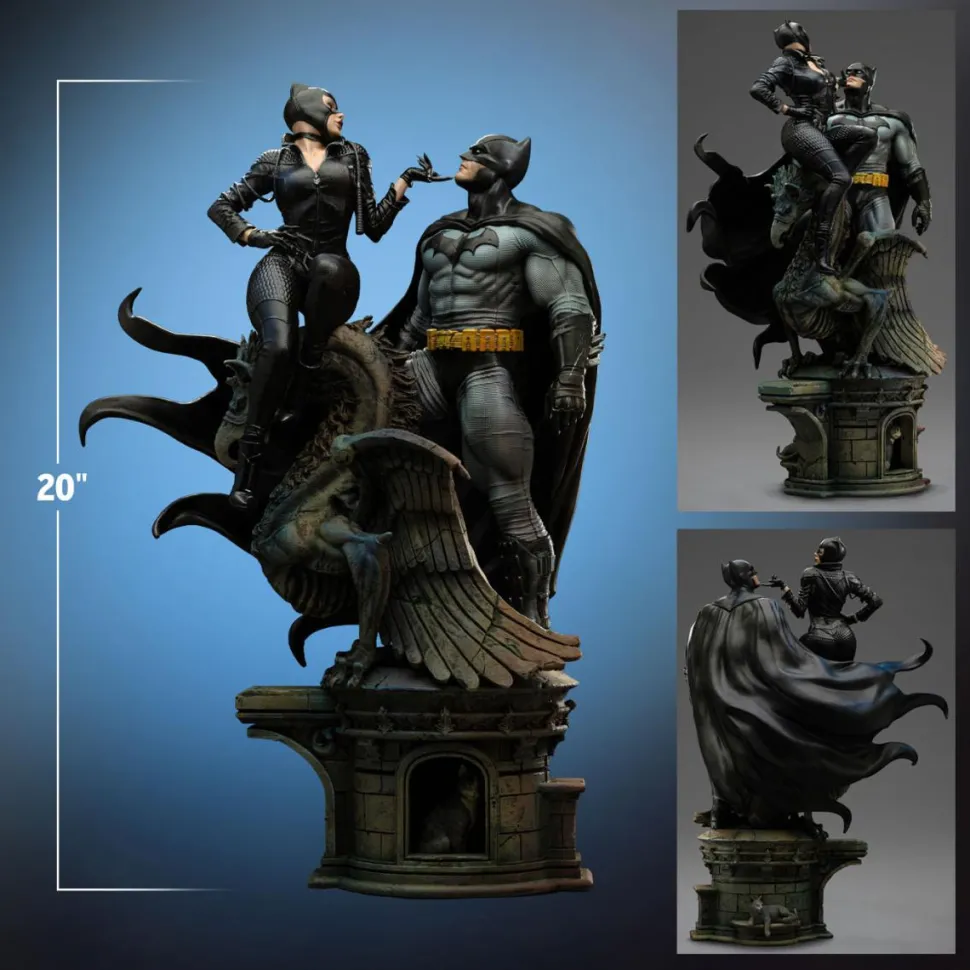 Batman - Batman & Catwoman 1/6th Scale Diorama Statue