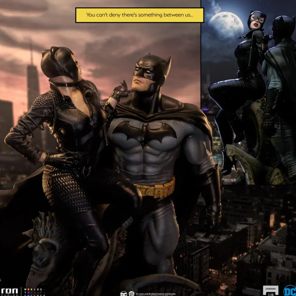 Batman - Batman & Catwoman 1/6th Scale Diorama Statue