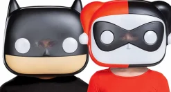 Batman - Batman & Harley Quinn Funko Pop! Vacuform Mask Bundle (Set of 2)