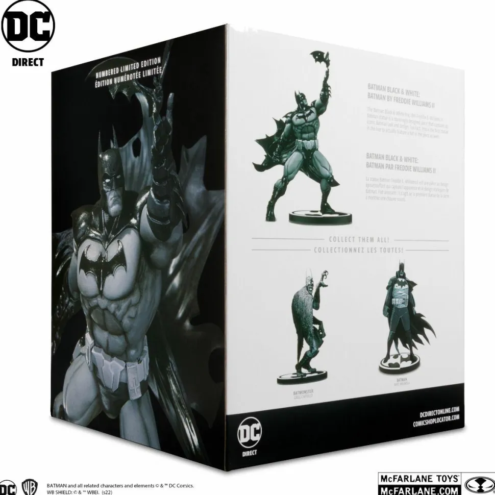 Batman - Batman Black and White by Freddie Williams II 1/10th Scale Statue