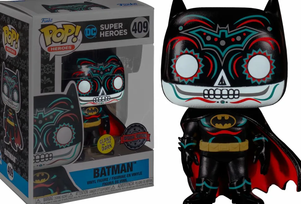 Batman - Batman Dia de los Muertos Glow in the Dark Pop! Vinyl Figure