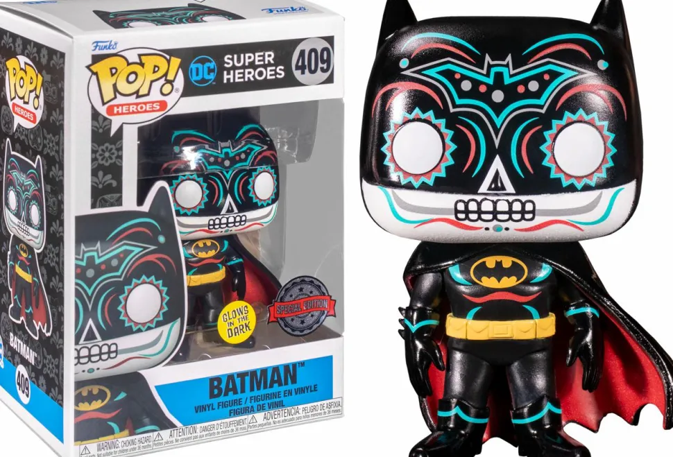 Batman - Batman Dia de los Muertos Glow in the Dark Pop! Vinyl Figure