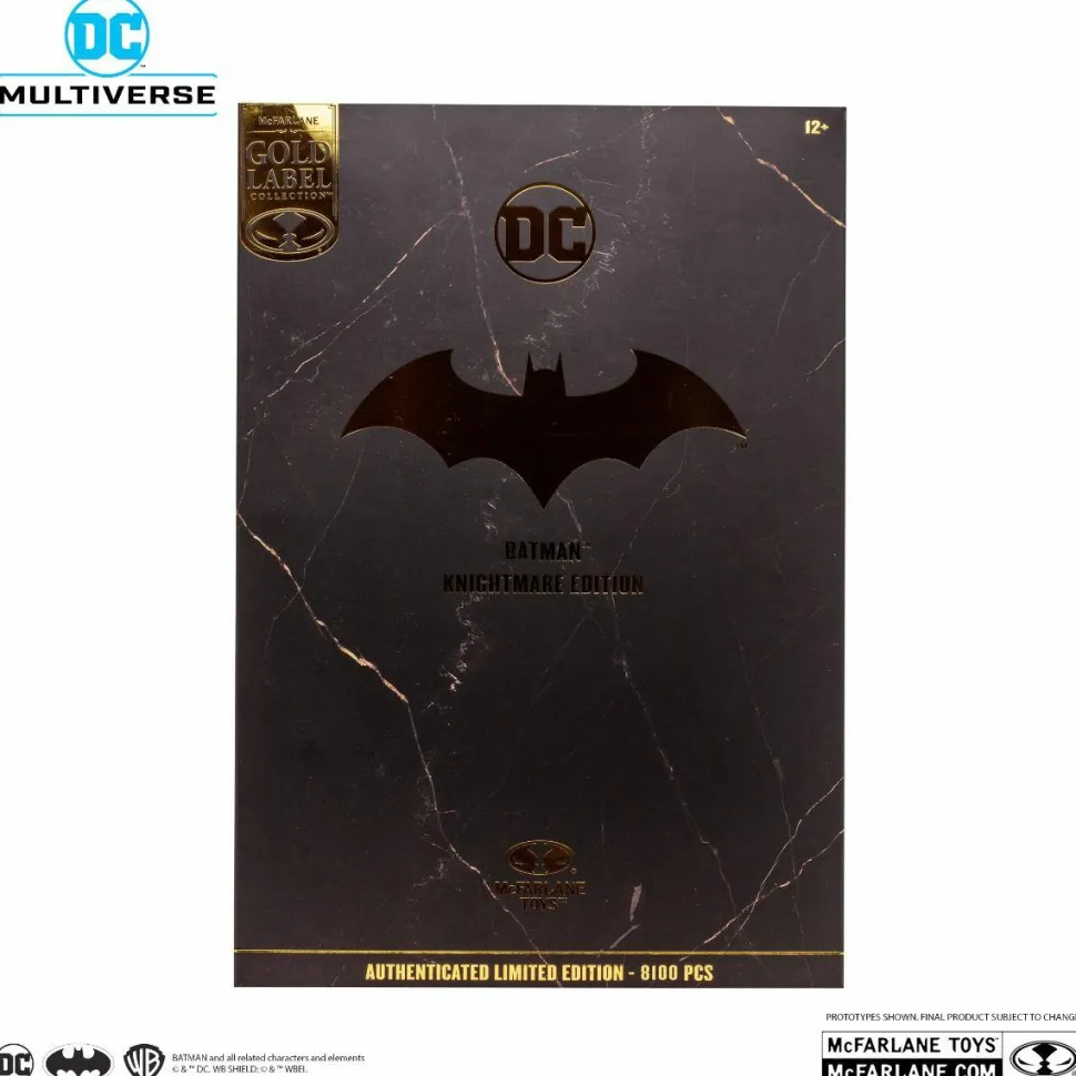 Batman - Batman Hellbat Knightmare Edition DC Multiverse Gold Label 7" Scale Action Figure