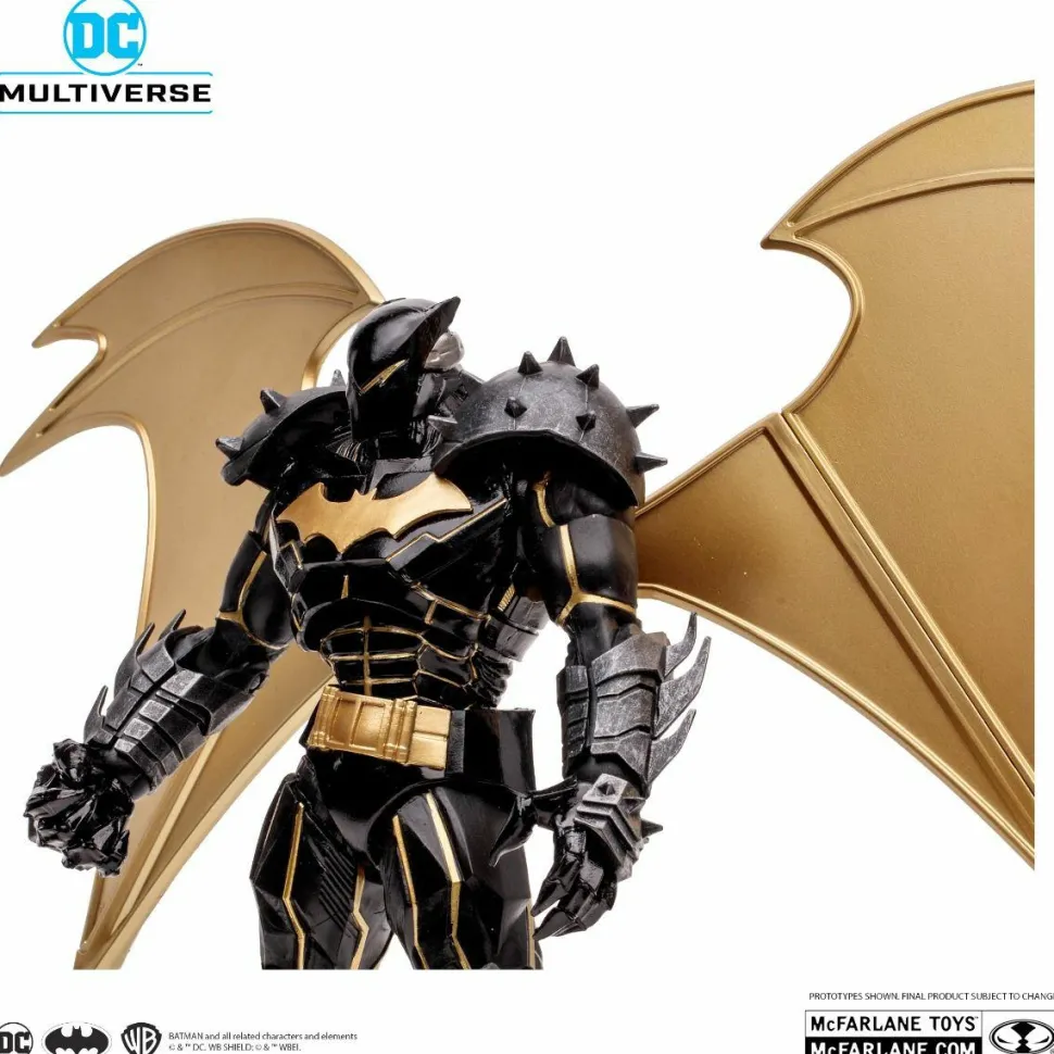 Batman - Batman Hellbat Knightmare Edition DC Multiverse Gold Label 7" Scale Action Figure