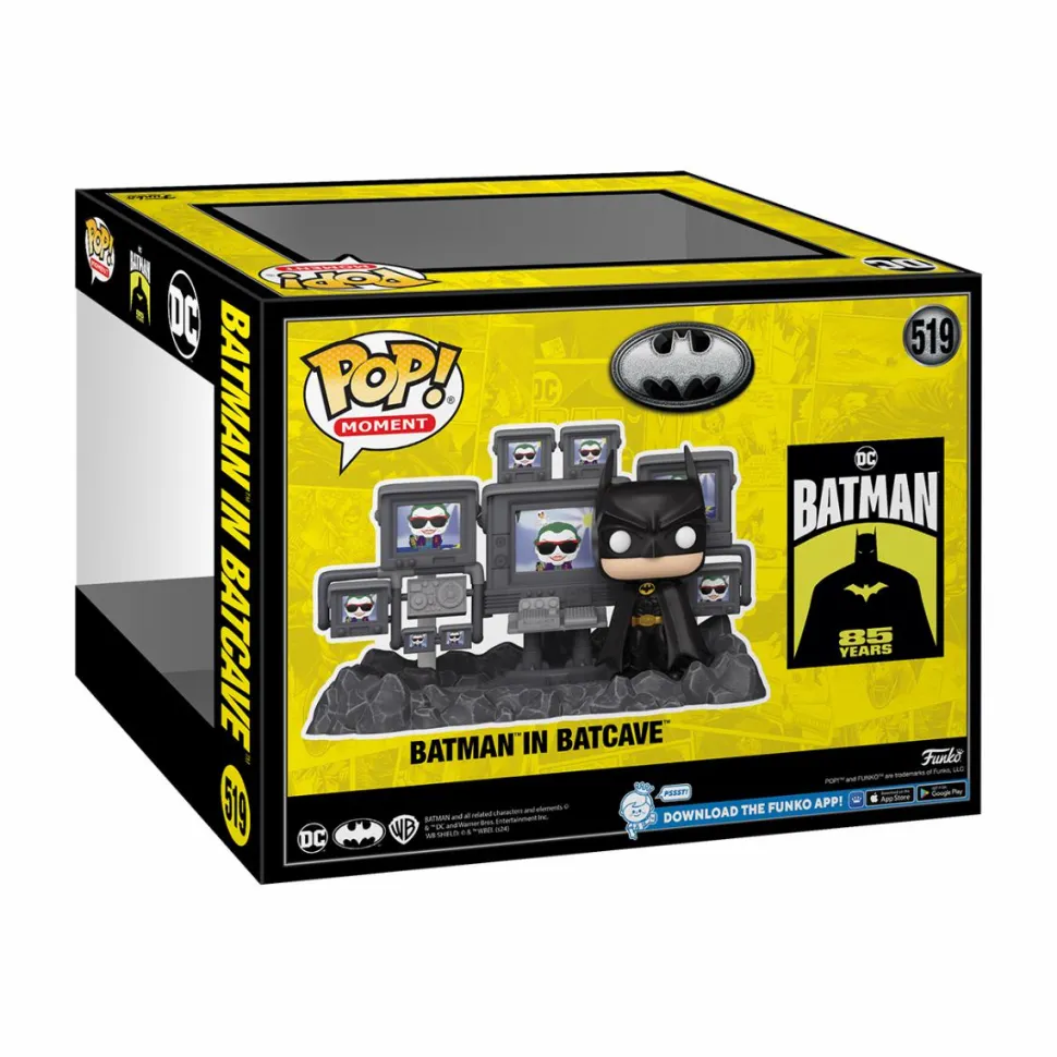 Batman - Batman in Batcave (1989) 85th Anniversary Pop! Moment Vinyl Figure