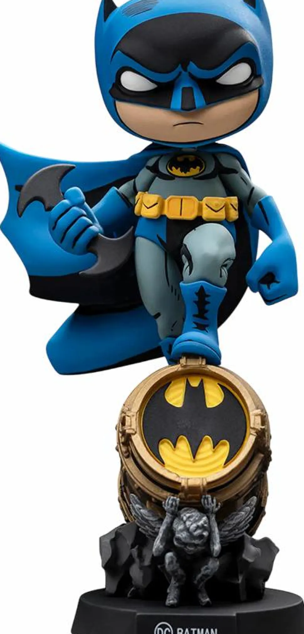 Batman - Batman on Bat-Signal (Blue Variant) MiniCo 7" Vinyl Figure