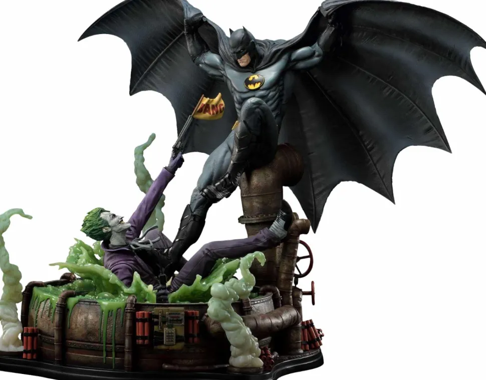 Batman - Batman vs The Joker Deluxe 1/3 Scale Statue