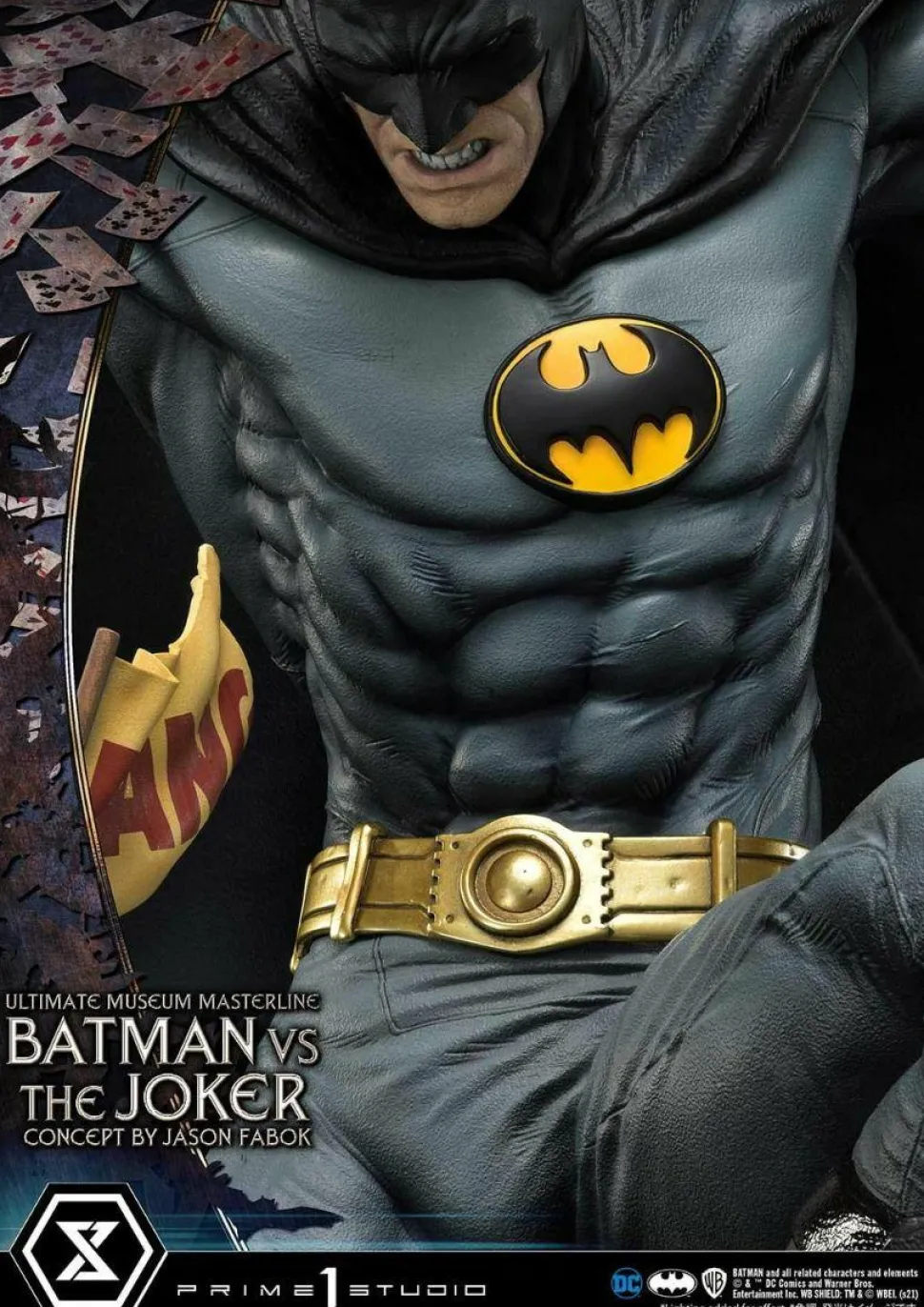 Batman - Batman vs The Joker Deluxe 1/3 Scale Statue