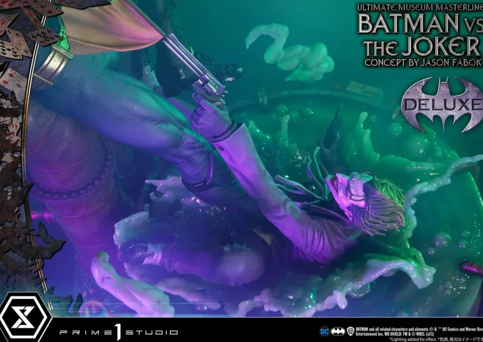 Batman - Batman vs The Joker Deluxe 1/3 Scale Statue