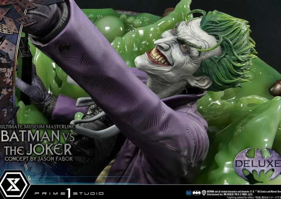 Batman - Batman vs The Joker Deluxe 1/3 Scale Statue