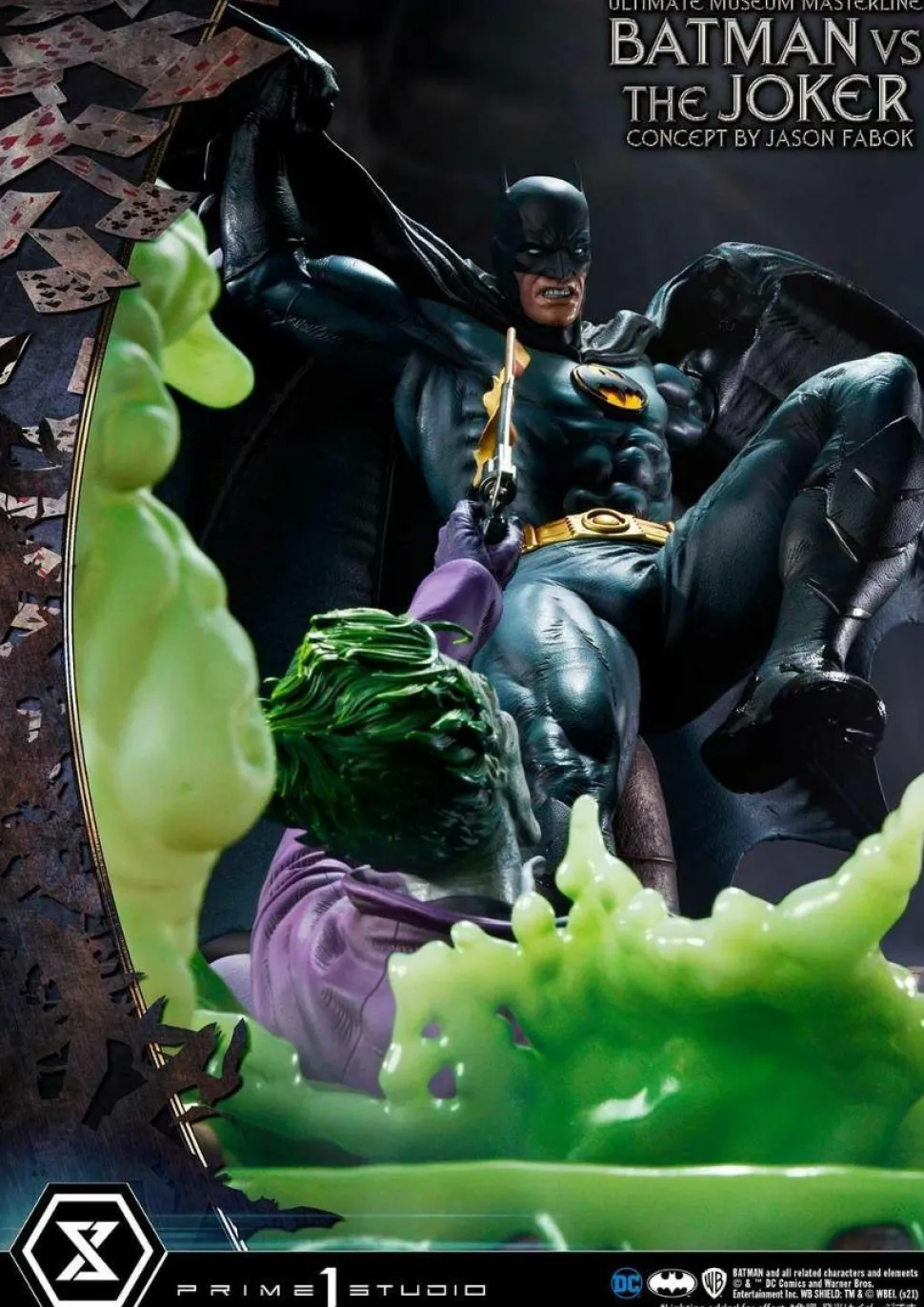 Batman - Batman vs The Joker Deluxe 1/3 Scale Statue