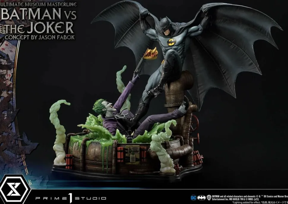 Batman - Batman vs The Joker Deluxe 1/3 Scale Statue
