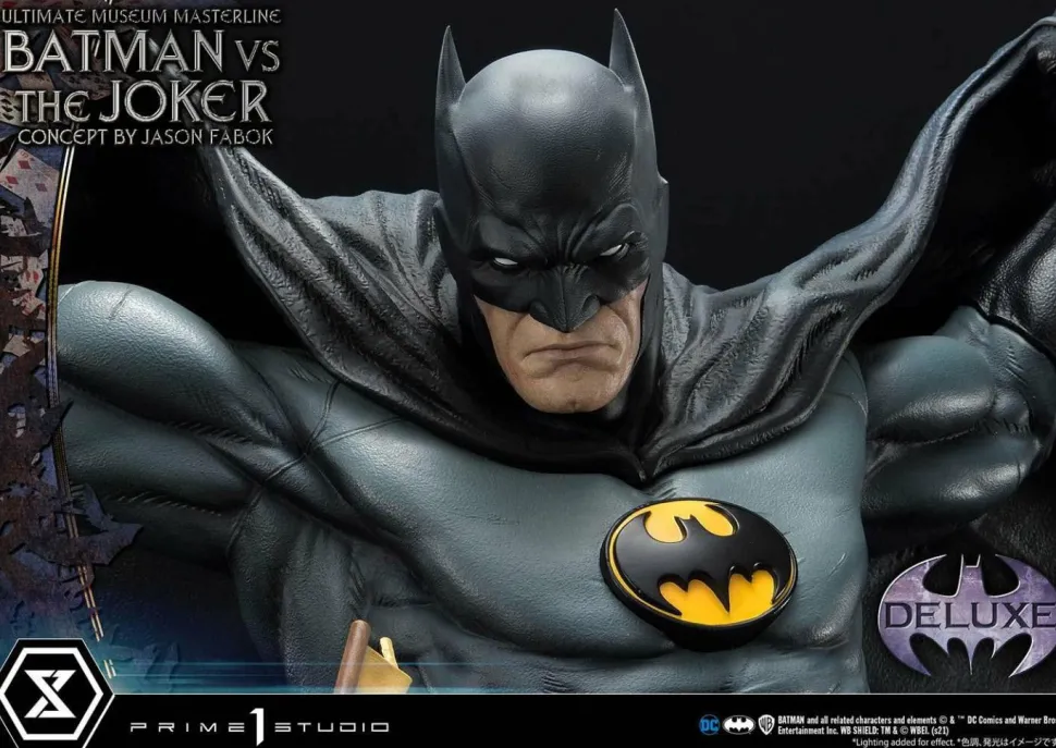 Batman - Batman vs The Joker Deluxe Bonus Version 1/3 Scale Statue