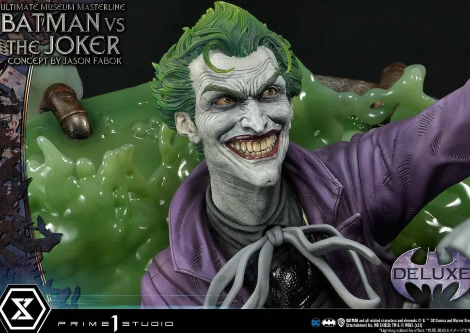 Batman - Batman vs The Joker Deluxe Bonus Version 1/3 Scale Statue