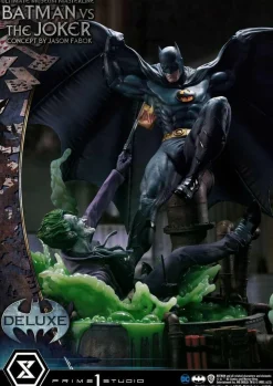 Batman - Batman vs The Joker Deluxe Bonus Version 1/3 Scale Statue
