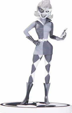 Batman - Black and White Harley Quinn 7" Statue by Paul Dini (Second Edition)